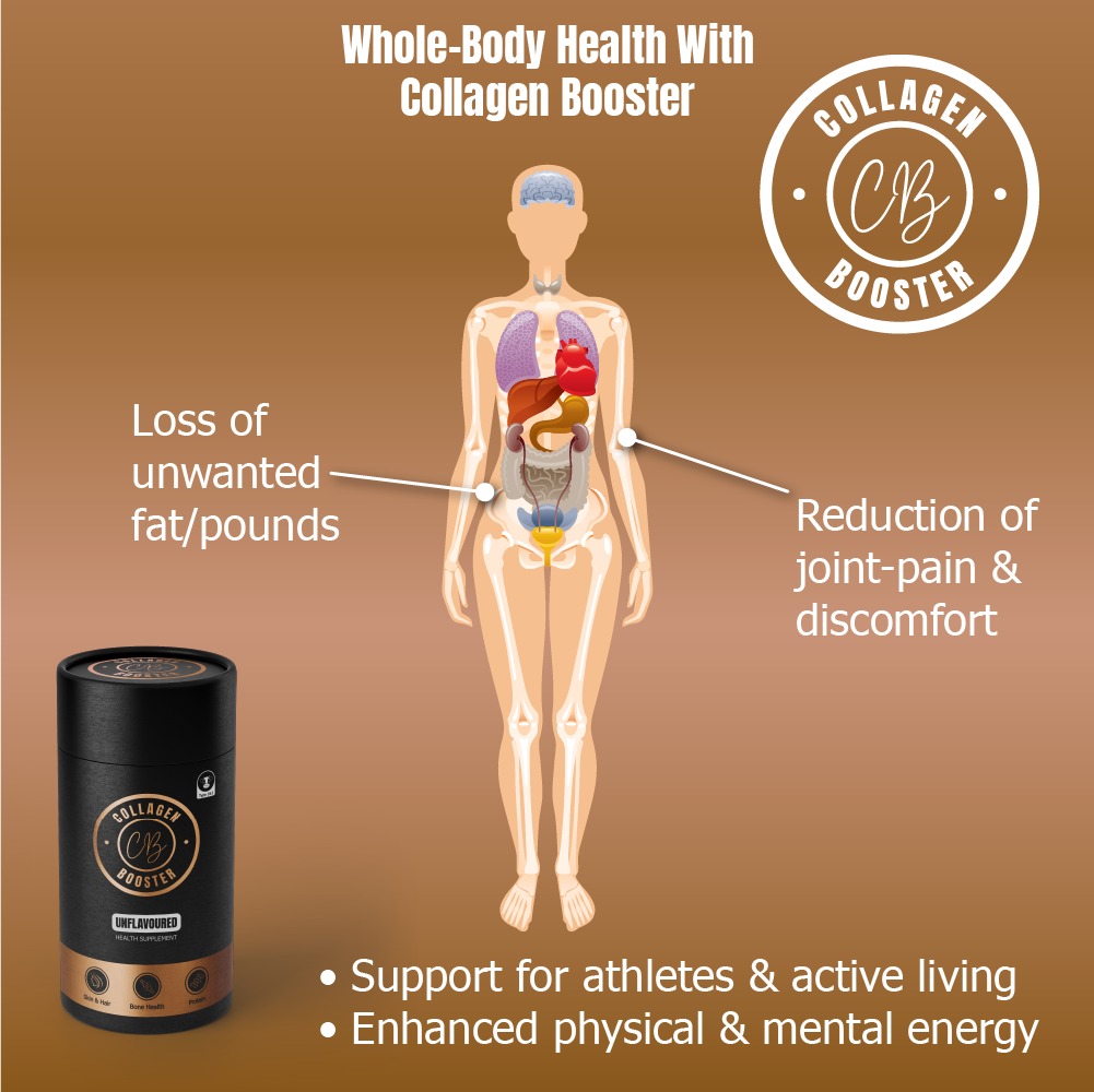 Whole body health with collagen booster